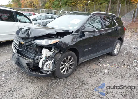 2019 Chevrolet Equinox Lt z USA, uszkodzony, nr VIN 3GNAXUEV7KL250991